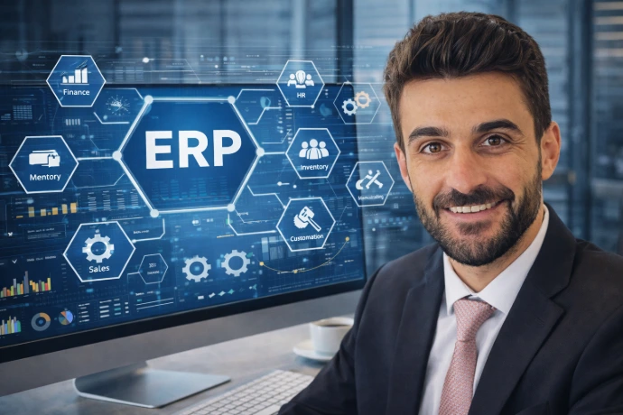 تطبيق وتخصيص أنظمة ERP